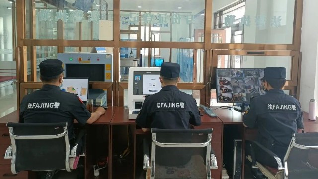 安檢室改造升級(jí)安檢設(shè)備，左中法院加強(qiáng)司法安全防線