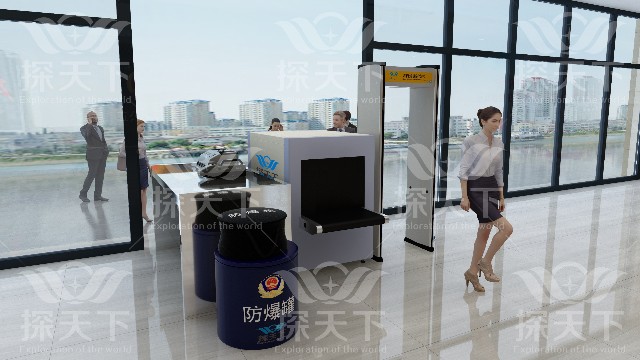 只為一份信任！常州中海再次“握手”探天下防盜金屬探測(cè)安檢門